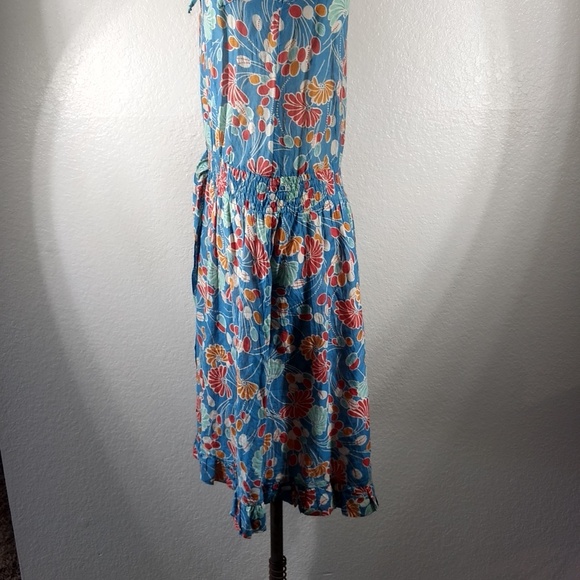Johnny Was Yellowfield 8 Tie Moonbeam Garden Dress XS NWOT - Picture 6 of 8